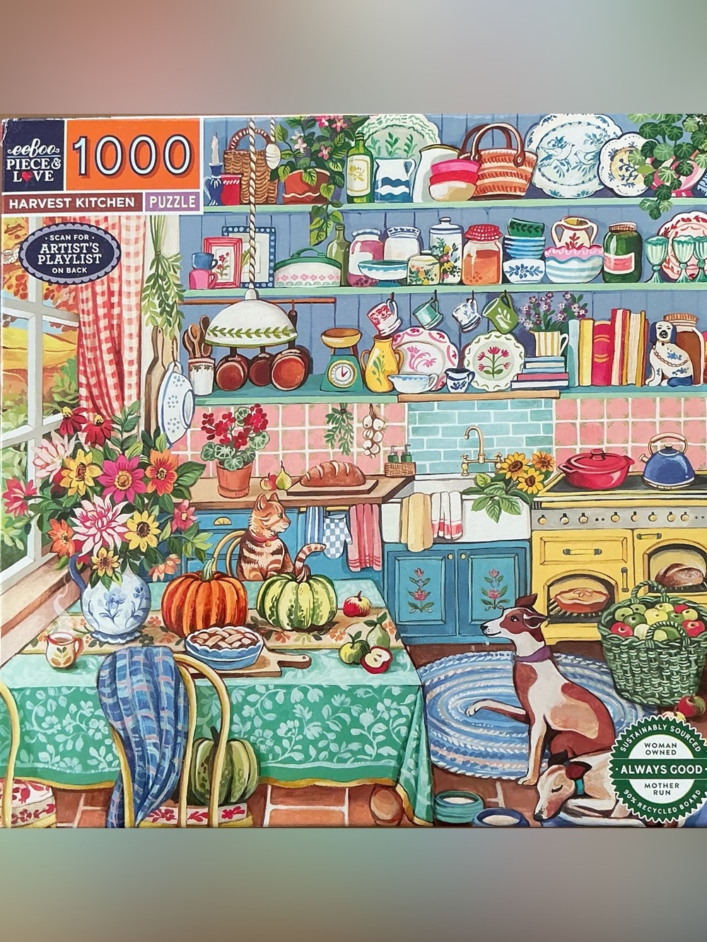 Eeboo “Harvest Kitchen” 1000 piece puzzle